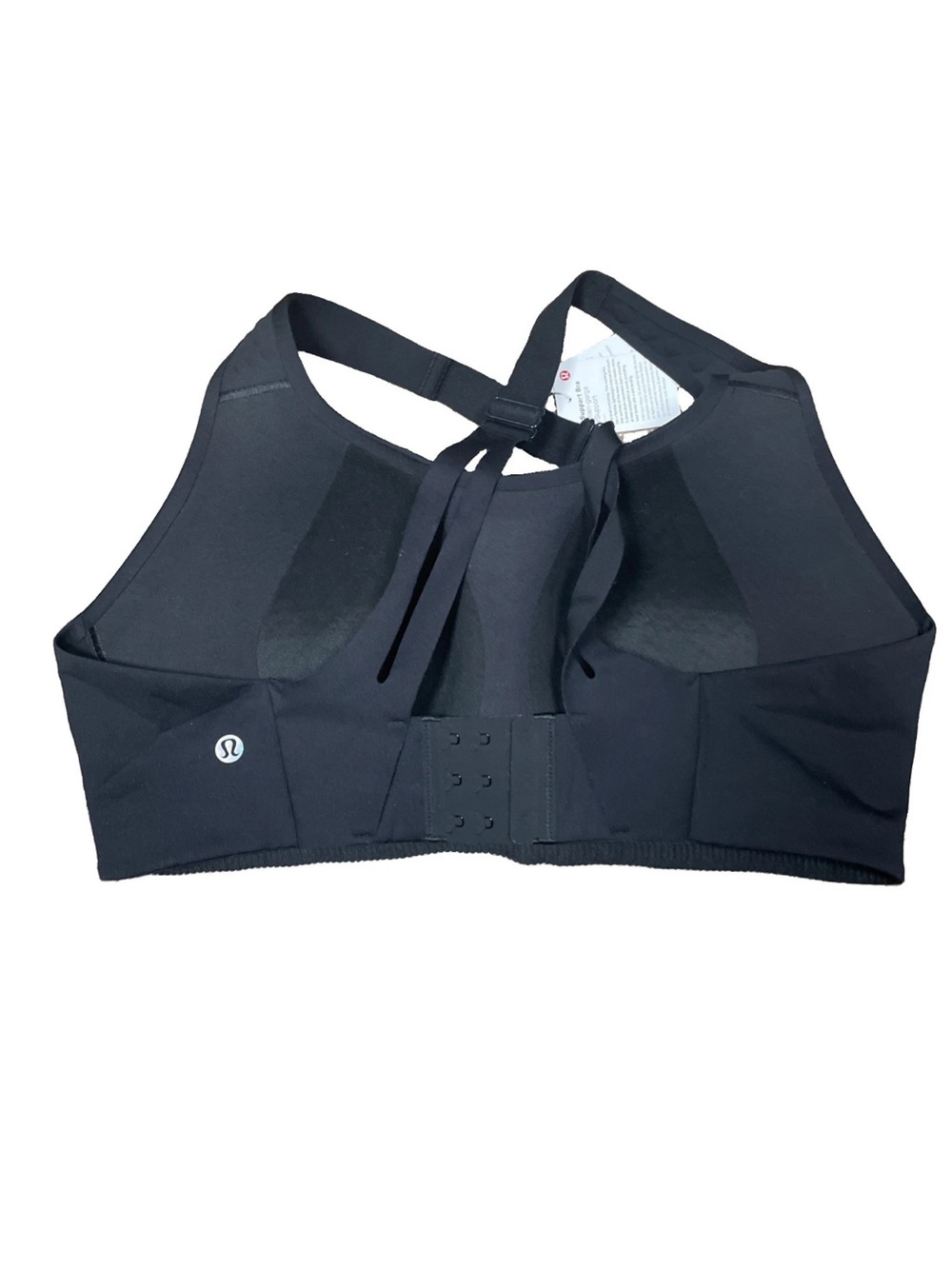 Lululemon Air Support Bra 38D Black High Support Cross Back LW2CSIS New W/tags - Picture 2 of 7